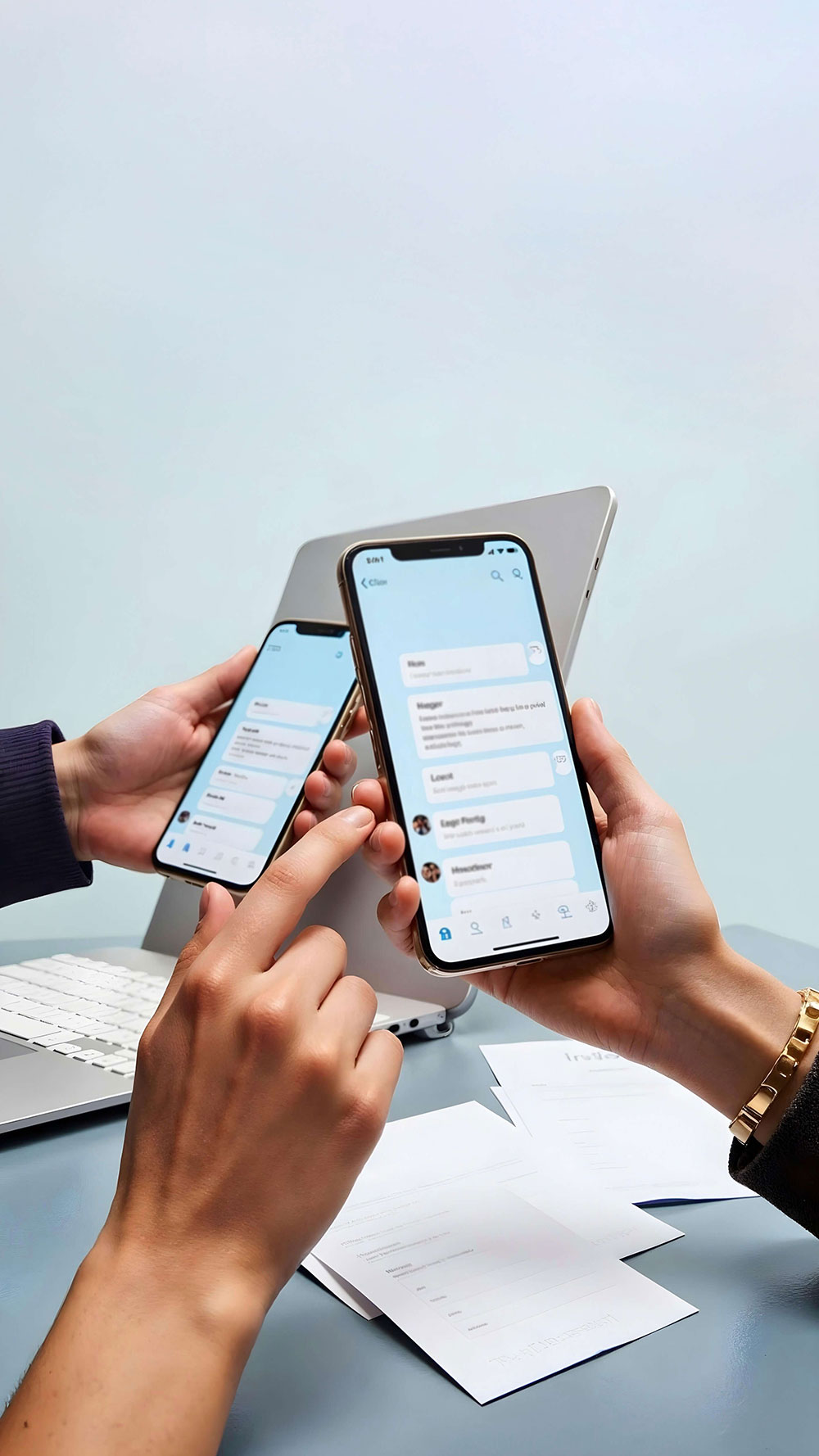 Bulk WhatsApp Messaging - EasyMsgSender Bulk WhatsApp messaging campaign screen with smart throttling and anti-ban protection
